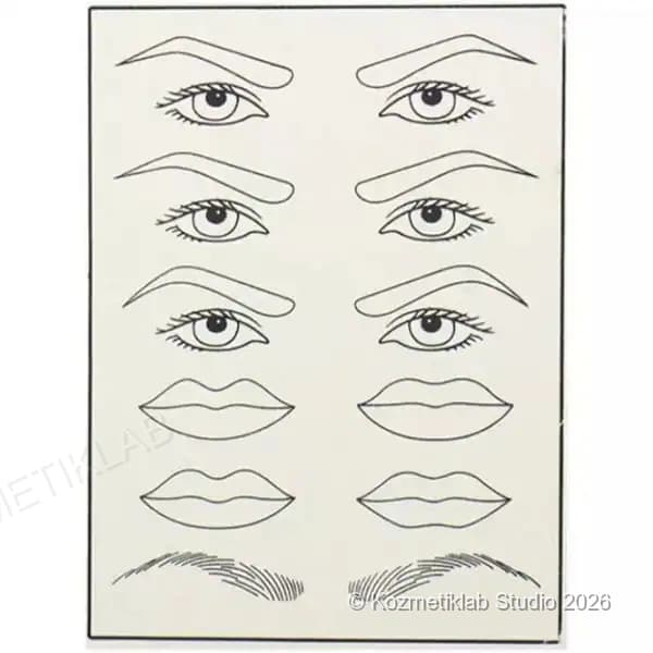 Kalıcı Makyaj Alıştırma Lateksi - Pratik Cilt aksesuarlar görseli