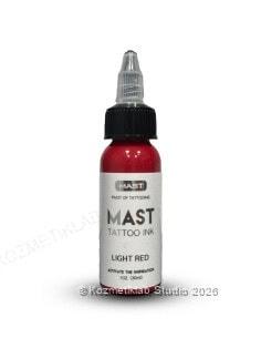 Mast Light Red Dövme Boyası 30ml detaylı inceleme görseli 1
