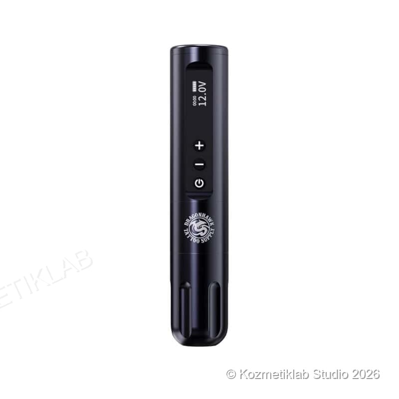 Dragonhawk X9 Kablosuz Dövme Makinesi – 3.5mm Stroke, 3400mAh detaylı inceleme görseli 1