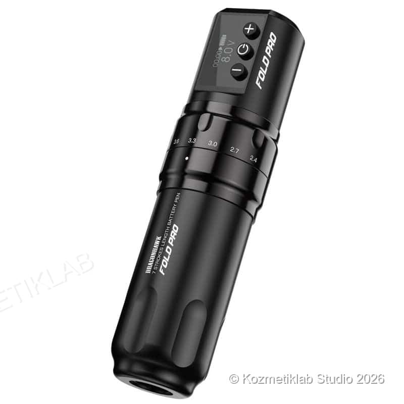 Dragonhawk Mast Fold Pro Kablosuz Dövme Seti (Tek Batarya) detay görseli