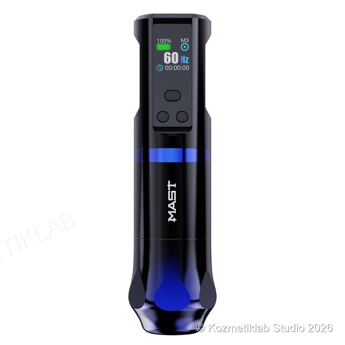 Mast Hertz Kablosuz Dövme Makinesi (Ayarlanabilir Frekans, 3.5 mm Stroke, 1800 mAh) detaylı inceleme görseli 1