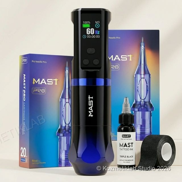 Mast Hertz Frekans Ayarlı Dövme Seti detaylı inceleme görseli 1
