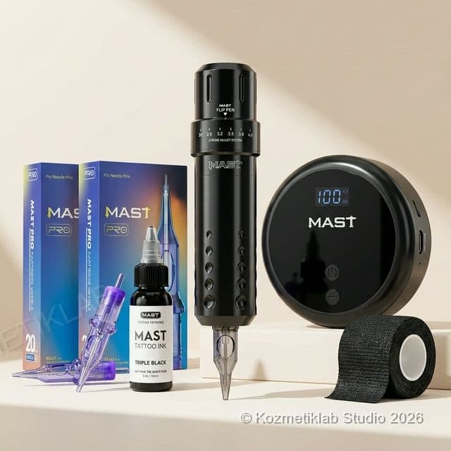 Mast Flip Pen Dövme Seti