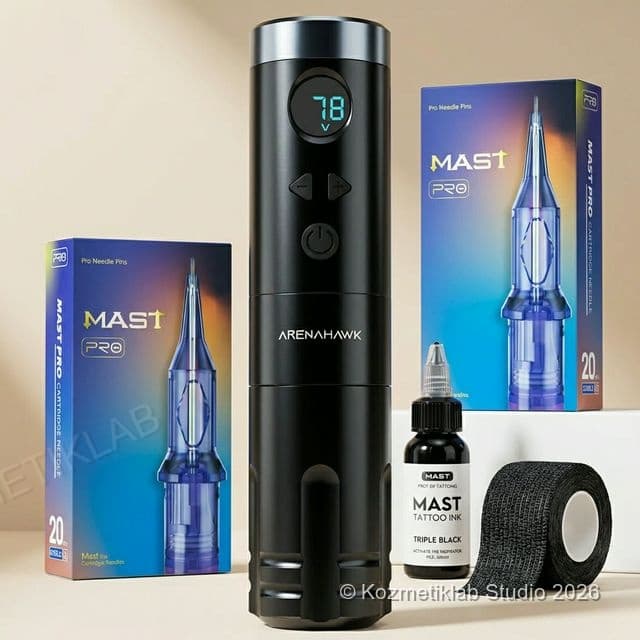 Arenahawk A-Power Kablosuz Dövme Seti