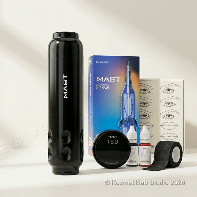 Mast Sensor Dövme Makinesi Seti | Mast Circle Güç Kaynağı detaylı inceleme görseli 1