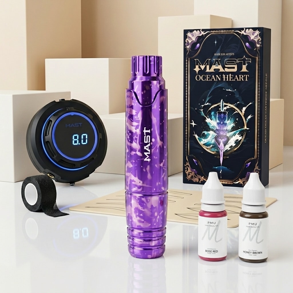 Mast P10 Halo Kalıcı Makyaj Seti (+2 Pigment Hediyeli) detaylı inceleme görseli 1